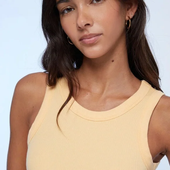 NWOT Pacsun - Pacific Sunwear Surf's Up Ribbed Tank Top - Picture 2 of 6